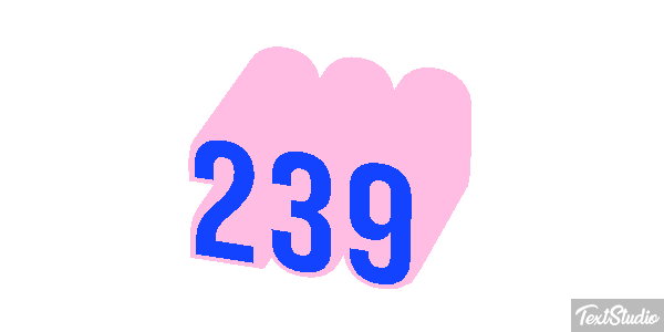 239 Texteffekt