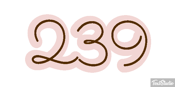 239 Texteffekt
