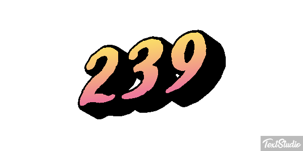 239 Texteffekt
