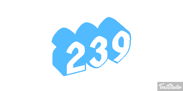 239 Texteffekt