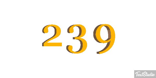 239 Texteffekt