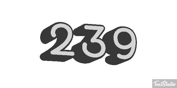 239 Texteffekt