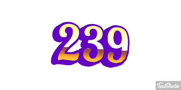 239 Texteffekt