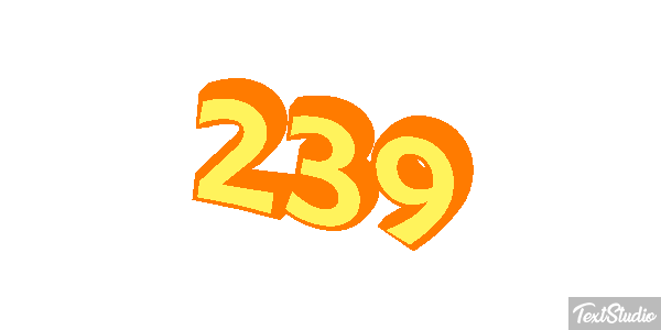 239 Texteffekt