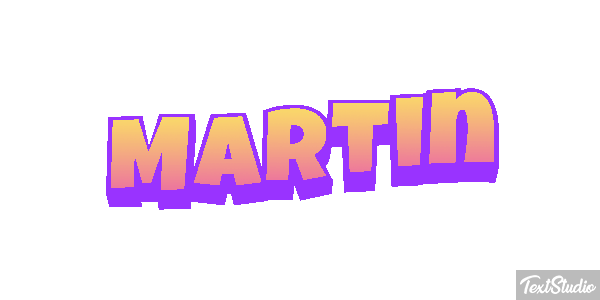 Martín Efecto de texto