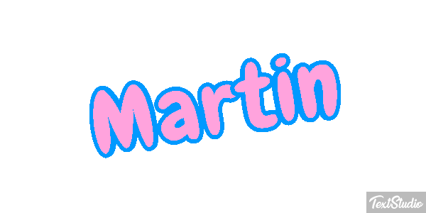 Martín Efecto de texto