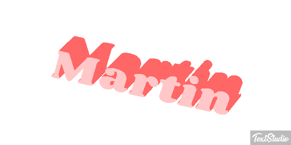 Martín Efecto de texto