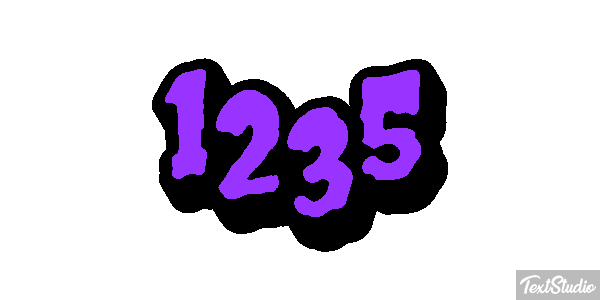 1235 Text effect