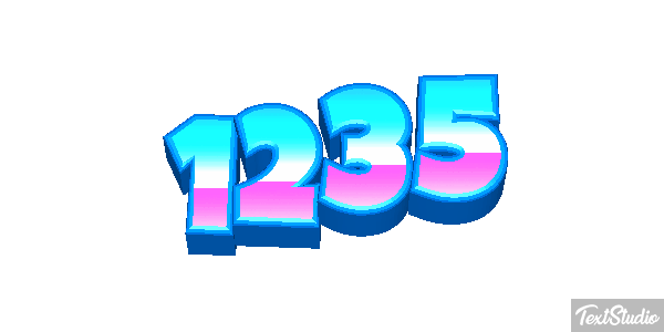 1235 Text effect