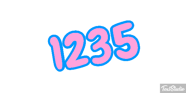 1235 Text effect