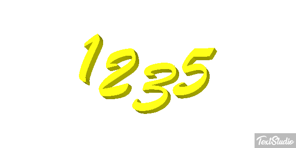 1235 Text effect