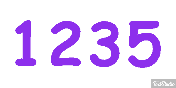 1235 Text effect