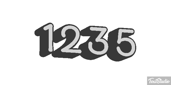 1235 Text effect