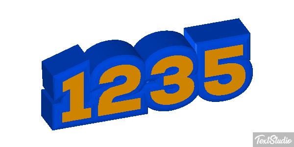 1235 Text effect