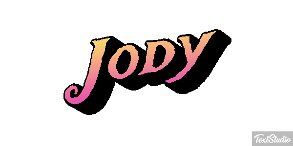 Jody Efekt tekstowy