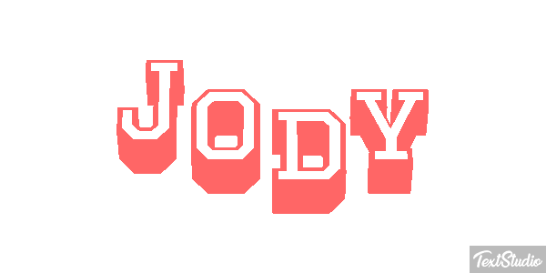 Jody Efekt tekstowy