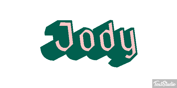 Jody Efekt tekstowy