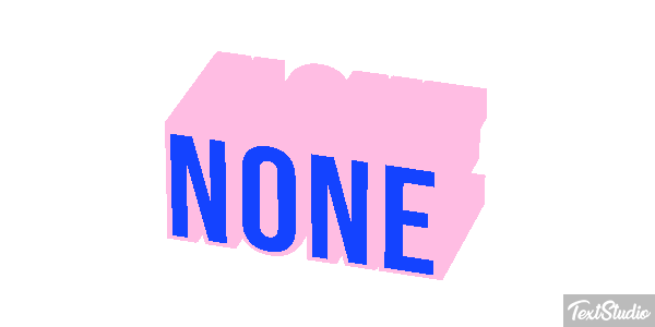 None Текстовый эффект