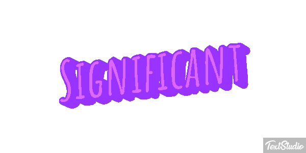 Significant Text effect