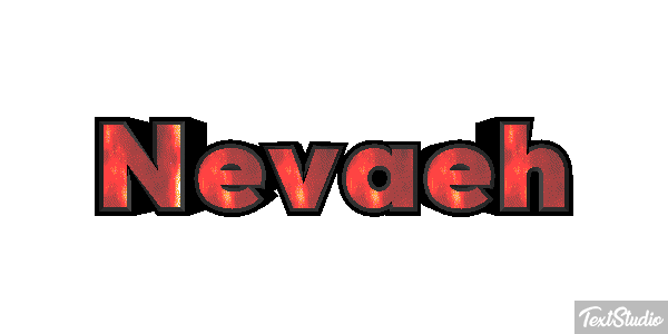 Nevaeh Texteffekt