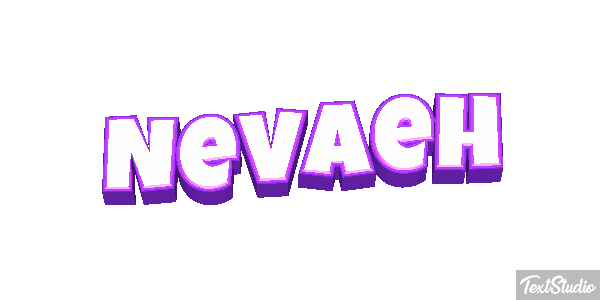 Nevaeh Texteffekt