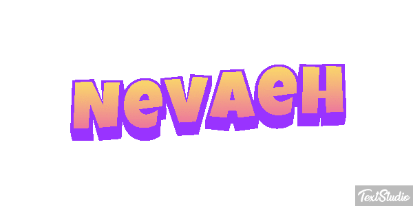 Nevaeh Texteffekt