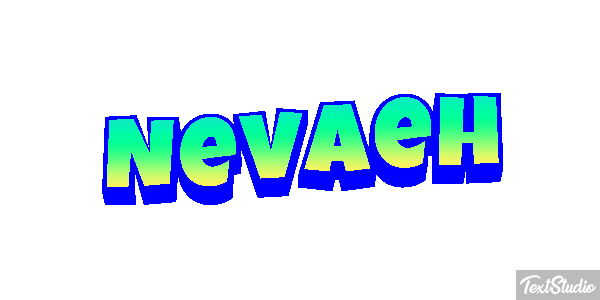 Nevaeh Texteffekt