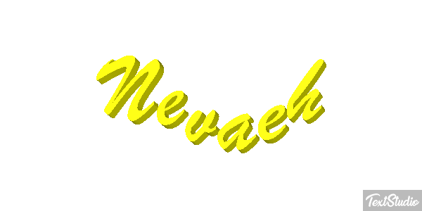 Nevaeh Texteffekt