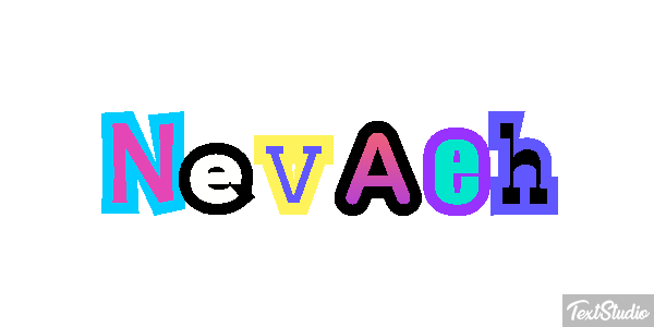Nevaeh Texteffekt