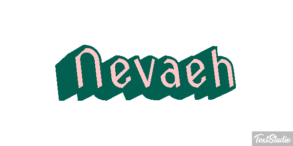 Nevaeh Texteffekt