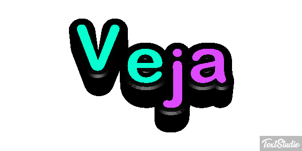 Veja Efeito do texto