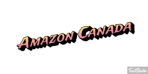 Amazon Canada Effet de texte