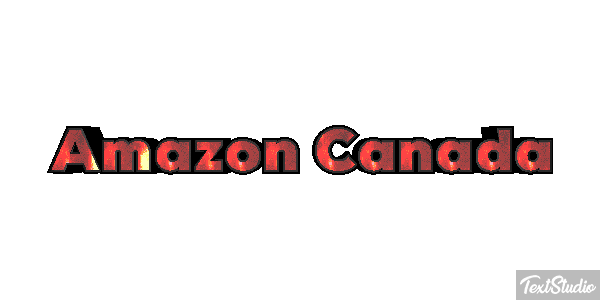 Amazon Canada Effet de texte