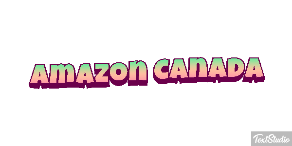 Amazon Canada Effet de texte
