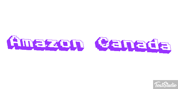 Amazon Canada Effet de texte