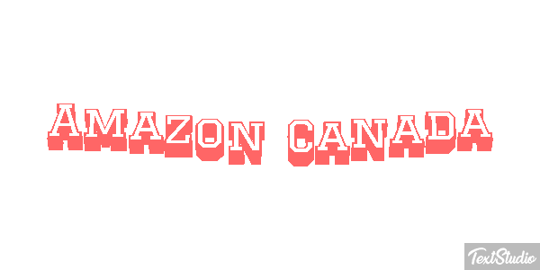 Amazon Canada Effet de texte