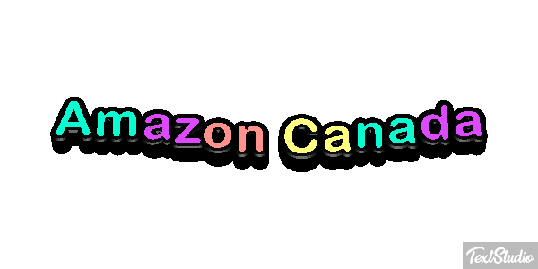 Amazon Canada Effet de texte