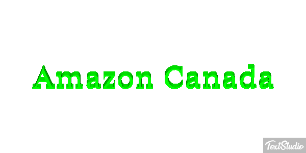 Amazon Canada Effet de texte