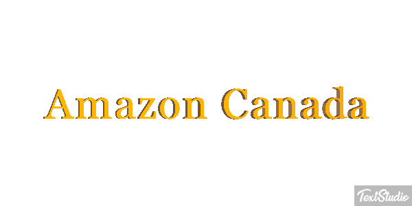 Amazon Canada Effet de texte