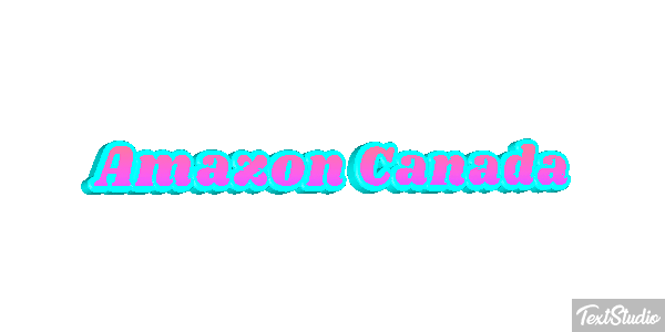 Amazon Canada Effet de texte