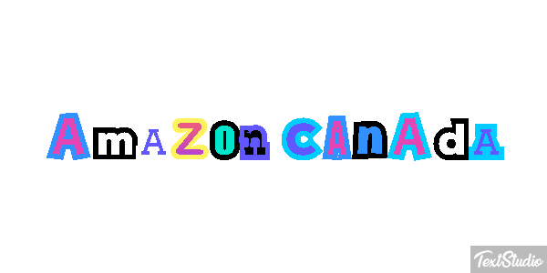 Amazon Canada Effet de texte
