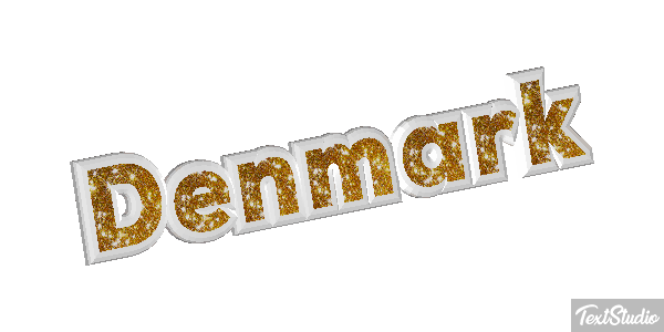 Denmark Text effect