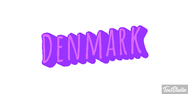 Denmark Text effect
