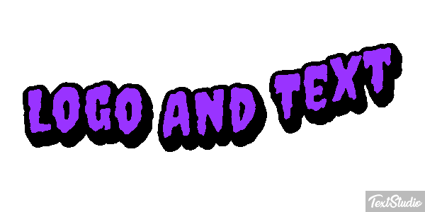 Logo And Text Efecto de texto