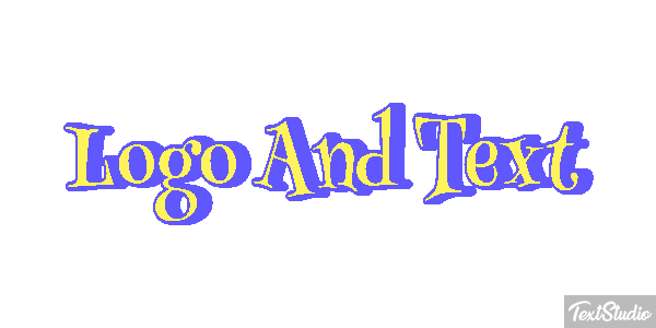 Logo And Text Efecto de texto