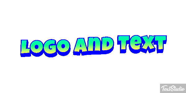 Logo And Text Efecto de texto