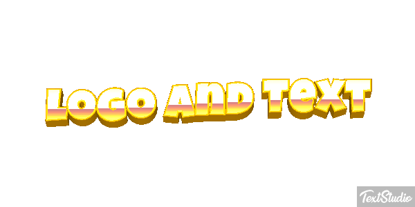 Logo And Text Efecto de texto