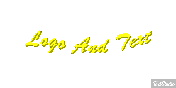 Logo And Text Efecto de texto