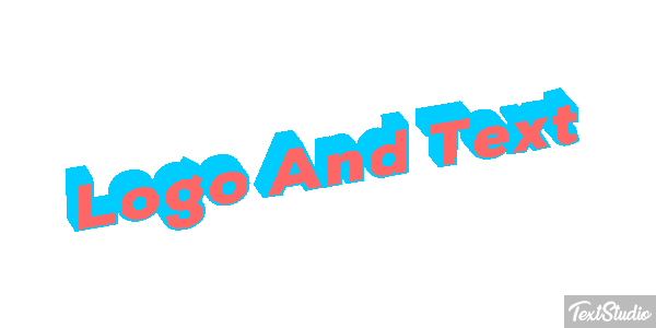 Logo And Text Efecto de texto