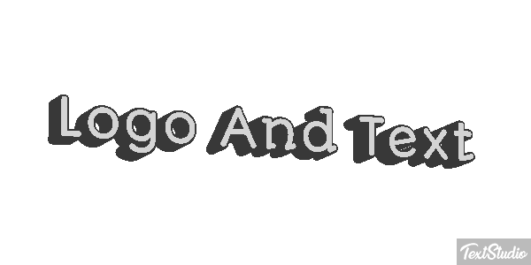 Logo And Text Efecto de texto